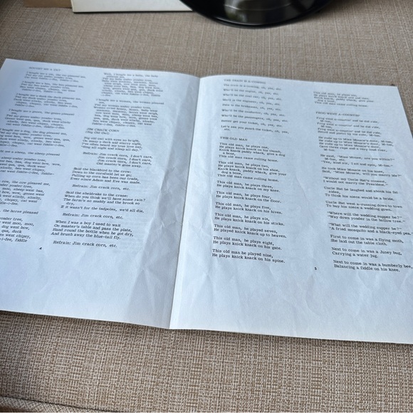 Pete Seeger~American Folk Songs for Children~Folkways~Banjo Roots - Picture 5 of 12